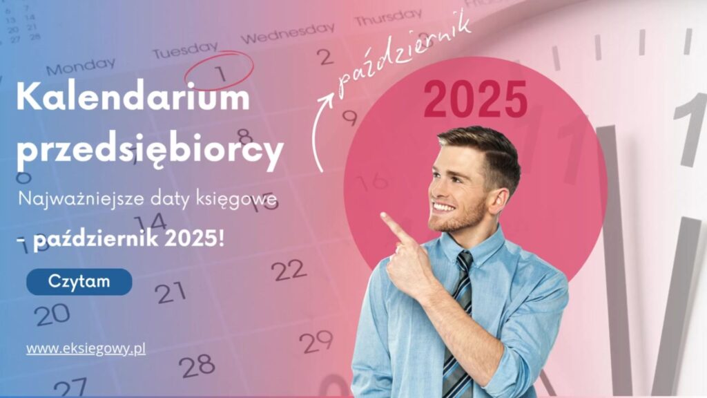 Kalendarium przedsiębiorcy — październik 2025