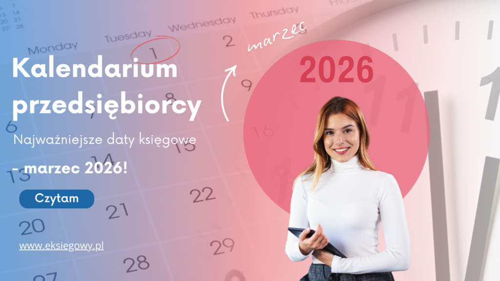 Kalendarium przedsiębiorcy — marzec 2026